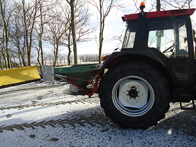 Sneeuw schuiven & zout strooien